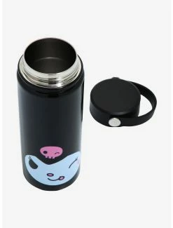 Coupon 🥰 Kuromi Winking Stainless Steel Water Bottle 😉 -Cheap Sanrio Store 19567691 av2