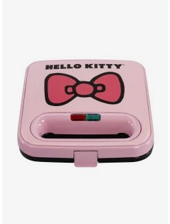 Discount 🌟 Hello Kitty Grilled Cheese Maker Panini Press and Compact Indoor Grill 🎁