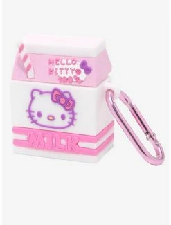 Cheap 🥰 Hello Kitty Milk Carton Wireless Earbud Case Cover ✨