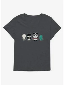 Best reviews of 🔥 Badtz Maru With Friends 👧 Girls T-Shirt Plus Size 😉 -Cheap Sanrio Store 19877478 hi
