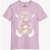 Cheapest ⌛ My Melody Angel Boyfriend Fit 👧 Girls T-Shirt 🎉 -Cheap Sanrio Store 19984719 hi