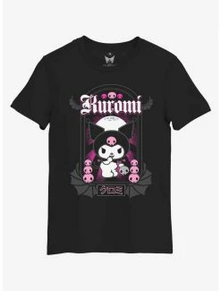 Flash Sale 🎉 Kuromi Bat Boyfriend Fit 👧 Girls T-Shirt Plus Size ✨