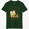 Discount 🥰 Keroppi Cottagecore Boyfriend Fit 👧 Girls T-Shirt Plus Size ✨ -Cheap Sanrio Store 19984813 hi