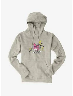 Budget ⌛ My Melody Logo Hoodie 🌟 -Cheap Sanrio Store 20033567 hi