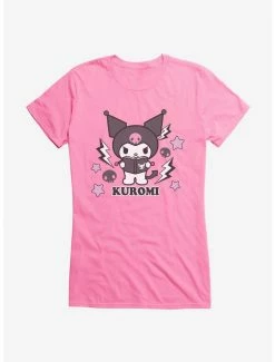 Coupon ⌛ Kuromi 🎃 Halloween Spells 👧 Girls T-Shirt 🎁