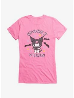 Best reviews of ✔️ Kuromi 💀 Halloween Spooky Vibes 👧 Girls T-Shirt 😀 -Cheap Sanrio Store 20034220 hi
