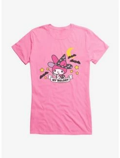 Best Sale 🔥 My Melody 🎃 Halloween Logo 👧 Girls T-Shirt 🌟 -Cheap Sanrio Store 20034241 hi