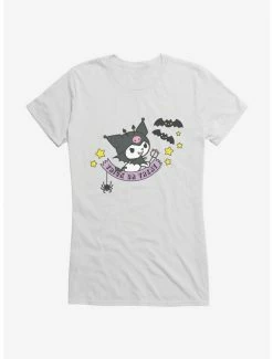 Promo 😀 Kuromi 🎃 Halloween Bats 👧 Girls T-Shirt ✔️