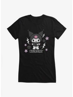 Coupon ⌛ Kuromi 🎃 Halloween Spells 👧 Girls T-Shirt 🎁 -Cheap Sanrio Store 20034304 hi