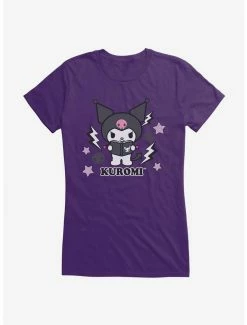 Coupon ⌛ Kuromi 🎃 Halloween Spells 👧 Girls T-Shirt 🎁 -Cheap Sanrio Store 20034311 hi