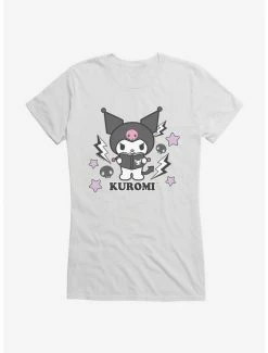 Coupon ⌛ Kuromi 🎃 Halloween Spells 👧 Girls T-Shirt 🎁 -Cheap Sanrio Store 20034318 hi