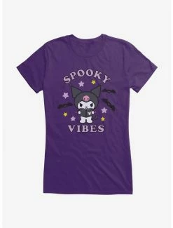 Best reviews of ✔️ Kuromi 💀 Halloween Spooky Vibes 👧 Girls T-Shirt 😀 -Cheap Sanrio Store 20034332 hi