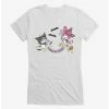 Cheapest 🔥 My Melody And Kuromi 🧛 Halloween All Together 👧 Girls T-Shirt ✔️ -Cheap Sanrio Store 20034381 hi