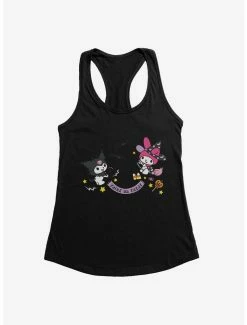 Cheap ๐ My Melody And Kuromi ๐ Halloween All Together ๐ง Girls Tank ๐ฅ