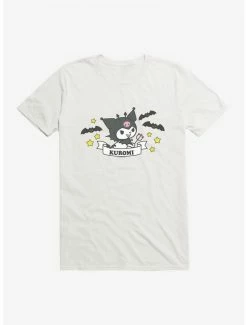 Brand new 🔥 Kuromi 🦇 Halloween Stars and Bats T-Shirt 😉 -Cheap Sanrio Store 20034748 hi