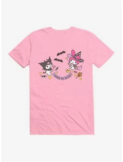 Best deal 🔔 My Melody And Kuromi 🦇 Halloween All Together T-Shirt 😉 -Cheap Sanrio Store 20034766 hi