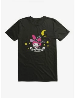 Flash Sale 💯 My Melody 🦇 Halloween Logo T-Shirt ⌛ -Cheap Sanrio Store 20034793 hi