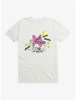 Flash Sale 💯 My Melody 🦇 Halloween Logo T-Shirt ⌛ -Cheap Sanrio Store 20034820 hi