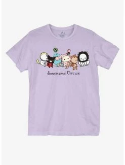 Brand new ✨ Sentimental Circus Group Boyfriend Fit 👧 Girls T-Shirt 😀