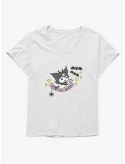 Budget 🔥 Kuromi 🎃 Halloween Bats 👧 Girls T-Shirt Plus Size ❤️ -Cheap Sanrio Store 20071324 hi