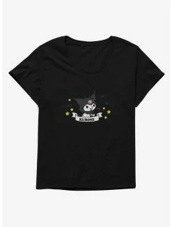 Best Sale โญ Kuromi ๐ Halloween Stars and Bats ๐ง Girls T-Shirt Plus Size โจ