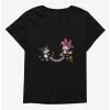 Cheap 🎁 My Melody And Kuromi 💀 Halloween All Together 👧 Girls T-Shirt Plus Size 👏 -Cheap Sanrio Store 20071405 hi