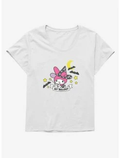 Flash Sale ⭐ My Melody 🧛 Halloween Logo 👧 Girls T-Shirt Plus Size 🛒