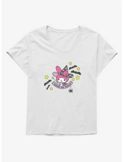 Outlet ⭐ My Melody 🦇 Halloween Witch 👧 Girls T-Shirt Plus Size ❤️ -Cheap Sanrio Store 20071468 hi