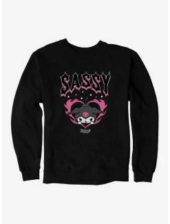 Hot Sale ✔️ Kuromi Sassy Sweatshirt 🔥 -Cheap Sanrio Store 20080024 hi 1