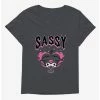 Outlet 🎁 Kuromi Sassy 👧 Girls T-Shirt Plus Size 👍 -Cheap Sanrio Store 20080153 hi