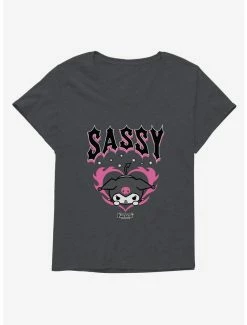 Outlet 🎁 Kuromi Sassy 👧 Girls T-Shirt Plus Size 👍