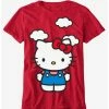 Hot Sale 😀 Hello Kitty Jumbo Double-Sided Boyfriend Fit 👧 Girls T-Shirt ⭐ -Cheap Sanrio Store 20103489 hi