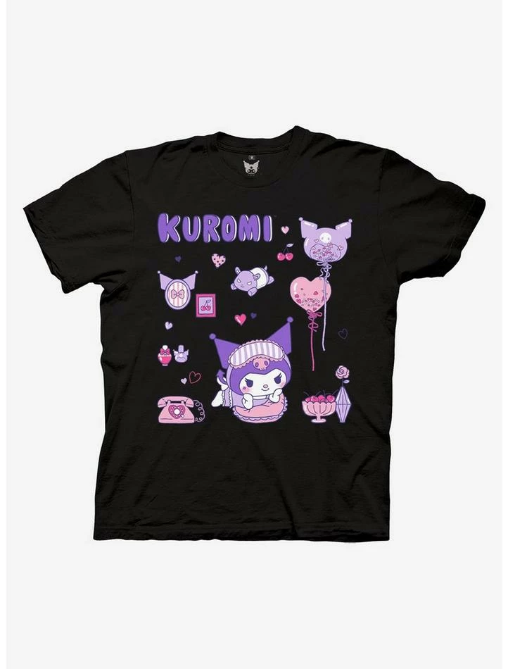 Brand new ๐ Kuromi Sleepover Boyfriend Fit ๐ง Girls T-Shirt ๐ฏ 3 Brand new ๐ Kuromi Sleepover Boyfriend Fit ๐ง Girls T-Shirt ๐ฏ