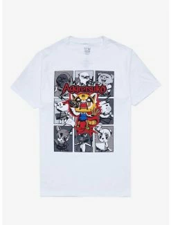 Best Sale 👍 Aggretsuko Angry Grid Panel T-Shirt 😍