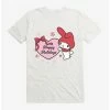 Budget 💯 My Melody Happy Holidays Heart T-Shirt ⌛