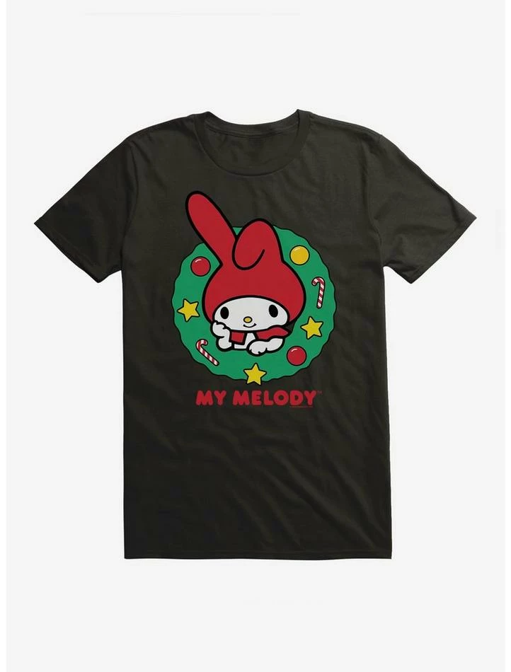 Coupon โค๏ธ My Melody Happy Holidays ๐ Christmas Wreath T-Shirt โ๏ธ 4 Coupon โค๏ธ My Melody Happy Holidays ๐ Christmas Wreath T-Shirt โ๏ธ - Image 2