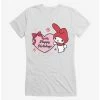 Cheapest 🎉 My Melody Happy Holidays Heart 👧 Girls T-Shirt ⭐ -Cheap Sanrio Store 20256309 hi