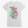 Deals 👍 My Melody Happy Holidays 🎄 Christmas Tree 👧 Girls T-Shirt 😀