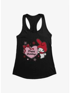 Discount 🥰 My Melody Happy Holidays Heart 👧 Girls Tank 😀 -Cheap Sanrio Store 20256644 hi 1