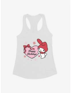 Discount 🥰 My Melody Happy Holidays Heart 👧 Girls Tank 😀 -Cheap Sanrio Store 20256651 hi