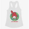 Buy ✔️ My Melody Happy Holidays 🎅 Christmas Wreath 👧 Girls Tank ✔️ -Cheap Sanrio Store 20256679 hi