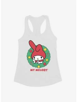 Buy ✔️ My Melody Happy Holidays 🎅 Christmas Wreath 👧 Girls Tank ✔️