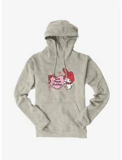Buy 🔥 My Melody Happy Holidays Heart Hoodie ⌛