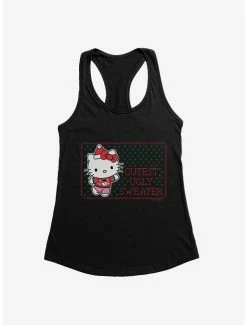Cheap ❤️ Hello Kitty Cutest Ugly ❄ Christmas 👧 Girls Tank 😉 -Cheap Sanrio Store 20258702 hi 1