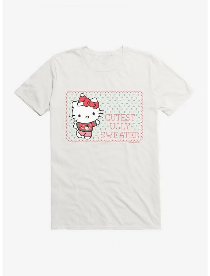 Flash Sale ✔️ Hello Kitty Cutest Ugly 🎅 Christmas T-Shirt ⭐ 3 Flash Sale ✔️ Hello Kitty Cutest Ugly 🎅 Christmas T-Shirt ⭐