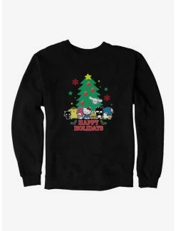Flash Sale 🥰 Hello Kitty and Friends Happy Holidays Sweatshirt 💯 -Cheap Sanrio Store 20260099 hi
