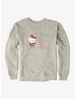 Cheap 😀 Hello Kitty Cutest Ugly ❄ Christmas Sweatshirt ⭐ -Cheap Sanrio Store 20261965 hi