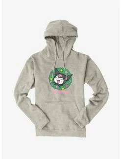 Promo 🤩 Kuromi 🎁 Christmas Wreath Hoodie 🎁 -Cheap Sanrio Store 20264592 hi