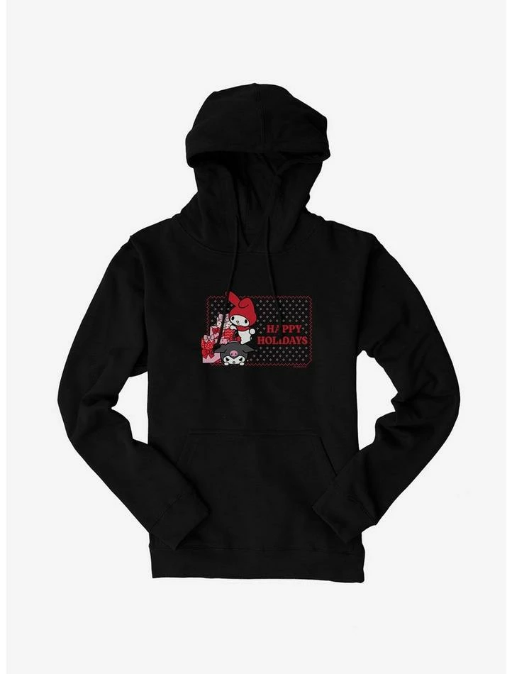 Cheapest ⭐ My Melody & Kuromi Holiday Presents Ugly 🎅 Christmas Hoodie ⭐ 4 Cheapest ⭐ My Melody & Kuromi Holiday Presents Ugly 🎅 Christmas Hoodie ⭐ - Image 2